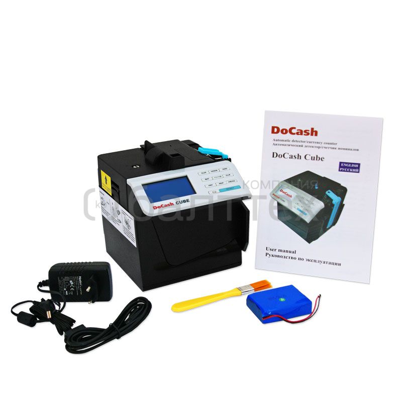 Портативный автоматический детектор банкнот DoCash CUBE (с АКБ)
